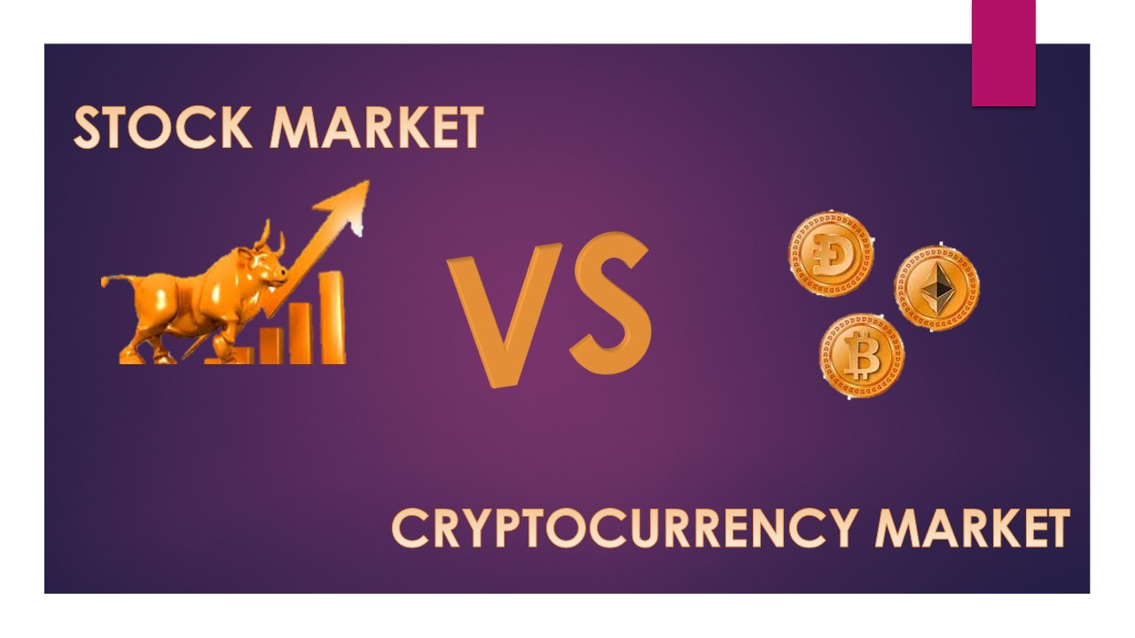 CRYPTOCURRENCY VS STOCK MARKET